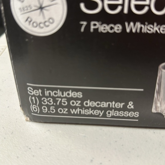 Bormioli Rocco Selecta 7 piece Whiskey Set - Picture 3 of 3